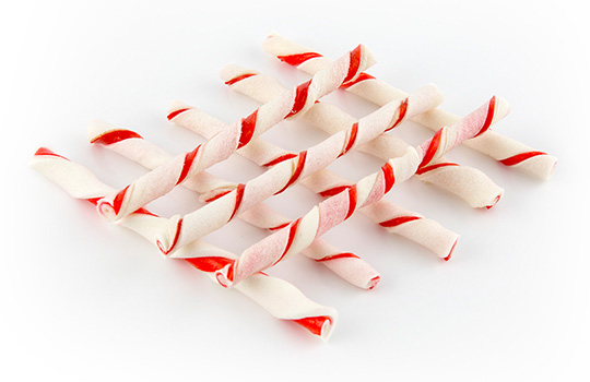 Dingo twist top sticks rawhide chews